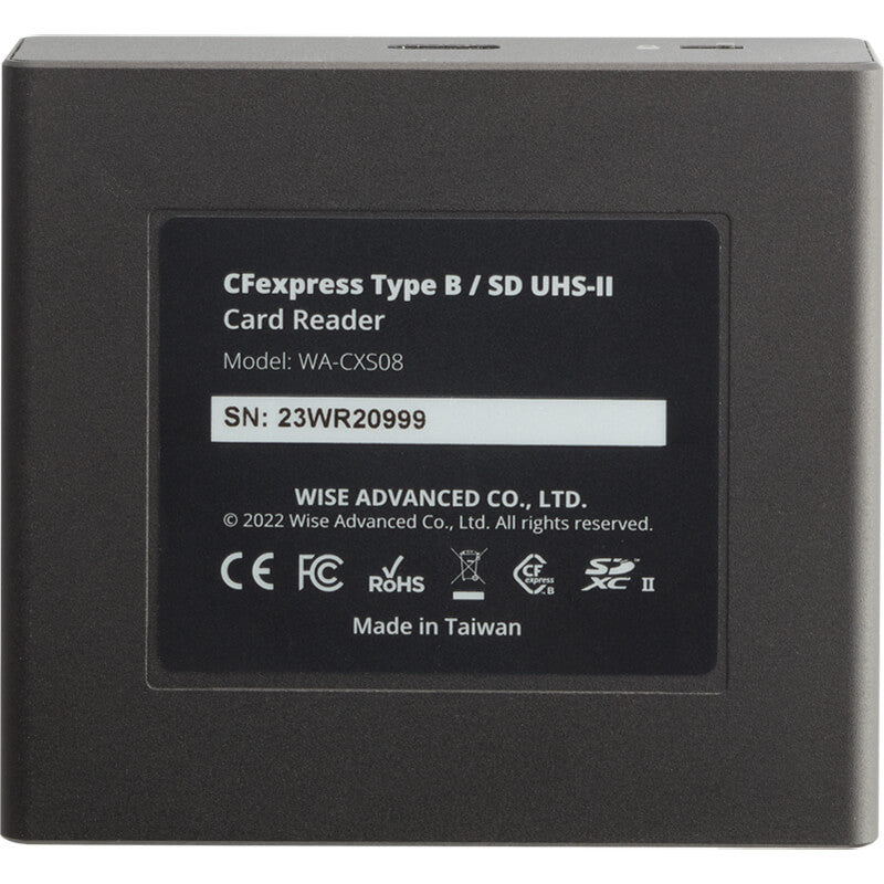 Wise WA-CXS08 CFexpress Type B / SD UHS-II Card Reader