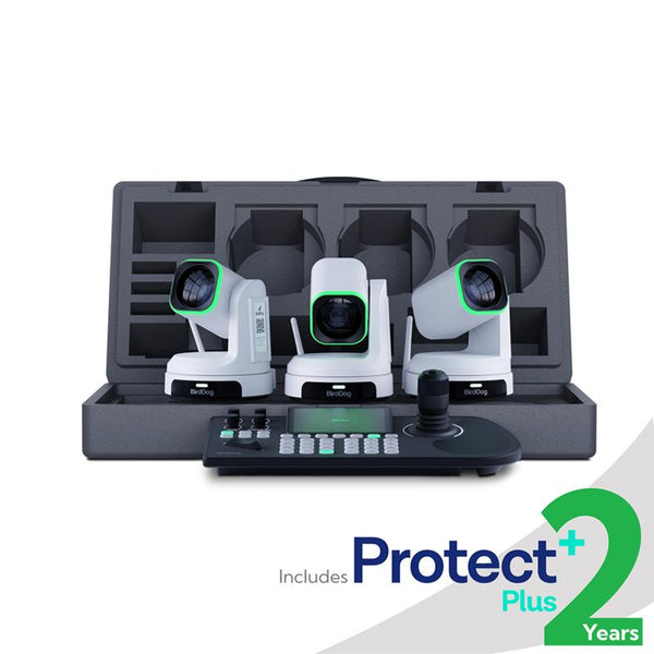 BirdDog X1 ULTRA PTZ Camera Bundle with KBD PTZ Camera Controller - BDX1UCASEKITW