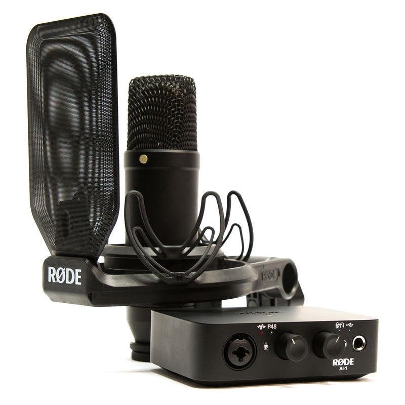 Rode AI-1 Complete Studio Kit with Audio Interface - RODEAI1KIT