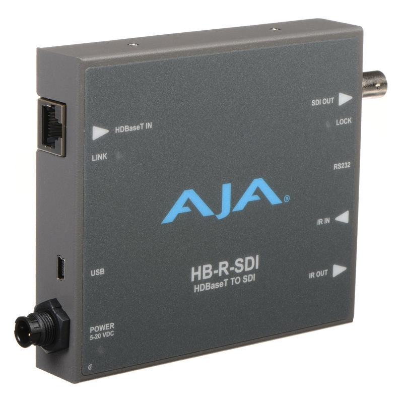AJA HB-R-SDI HDBaseT to SDI Mini Converter - HB-R-SDI-R0