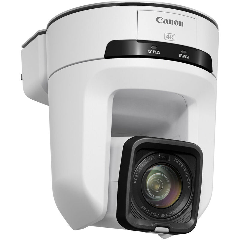 Canon CR-N300 4K UHD 30P NDI PTZ Camera with 20x Zoom White