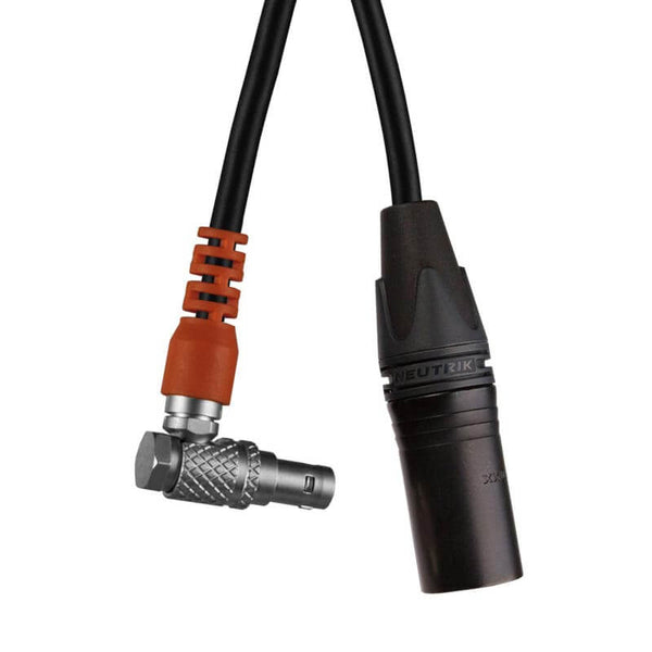 Teradek RT LATITUDE Power Cable, XLR 4-pin RA - For Latitude MDR - TER-11-1356