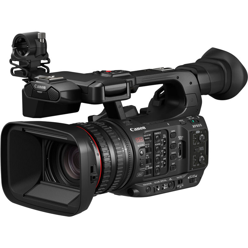 Canon XF605 UHD 4K HDR Pro Camcorder - 5076C006AA