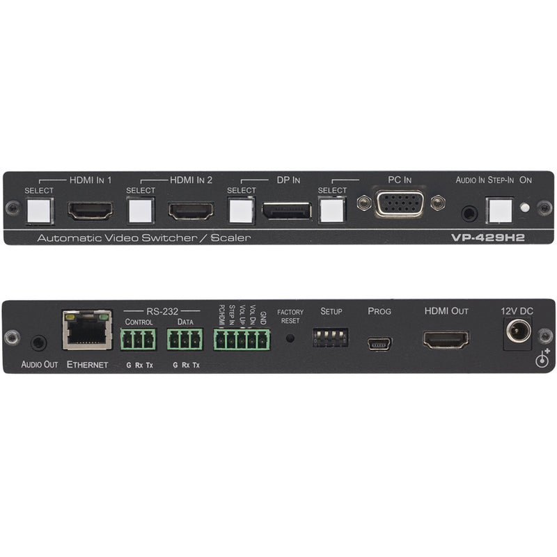 Kramer Electronics VP-429H2 4K60 4:4:4 HDMI, DP and VGA Scaler / Switcher Tool