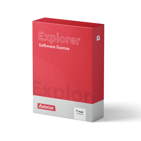 Autocue Explorer Software License Pack 1 Year Entitlement - P7017-0001