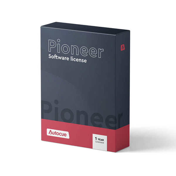 Autocue Pioneer Software License Pack 1 Year Entitlement - P7017-0011