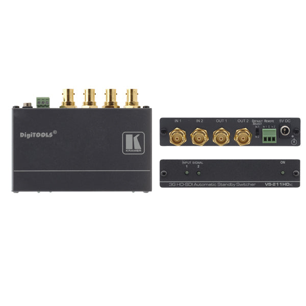 Kramer Electronics VS-211HDxl 2x1:2 SDI Auto Switcher