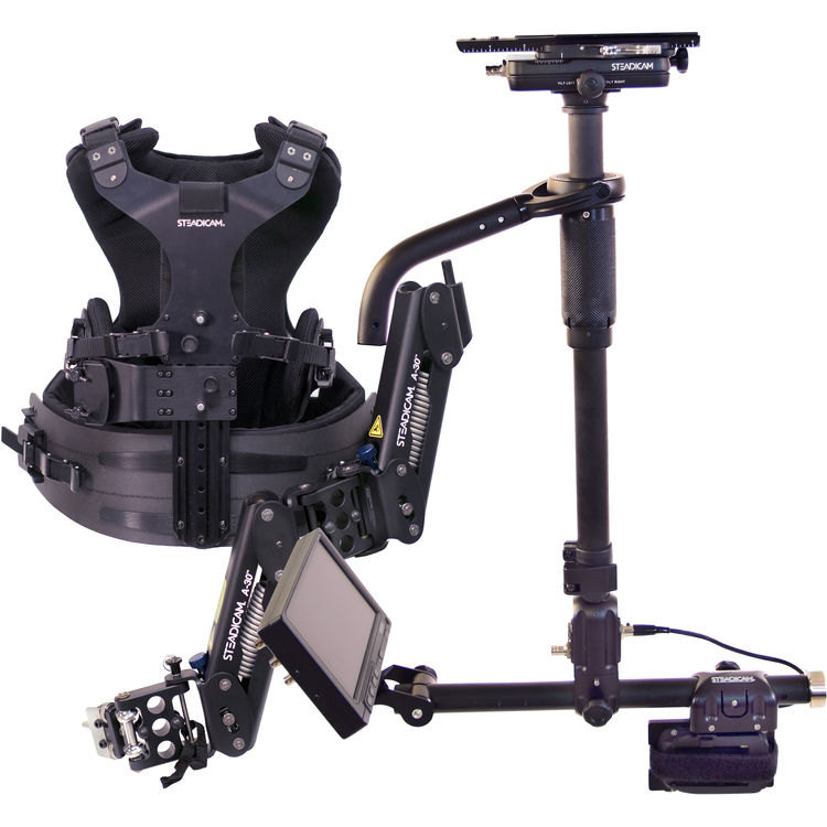 Steadicam AERO 30 Stabilizer System AERO Sled with monitor + A-30 Arm & Vest A-HDVL30