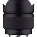 Samyang AF 12mm F2 Sony E Mount Lens