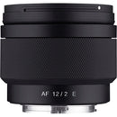 Samyang AF 12mm F2 Sony E Mount Lens