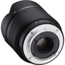 Samyang AF 12mm F2 Sony E Mount Lens