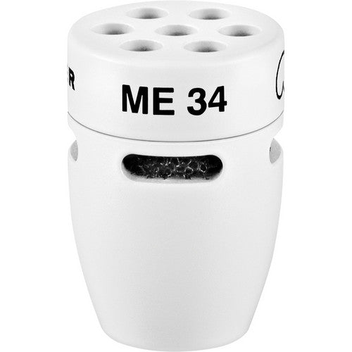 Sennheiser ME 34 W (ME-34W) Gooseneck Condenser Microphone Head White - 005061