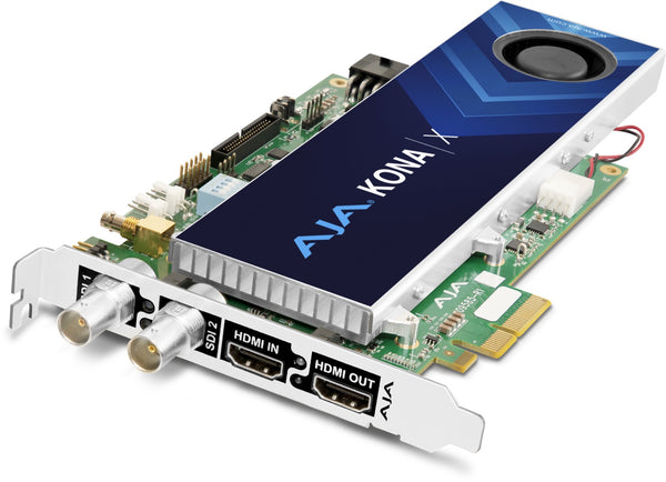 AJA KONA X 12G-SDI and HDMI 2.0 Ultra-Low Latency PCIe Card - KONA-X-R0