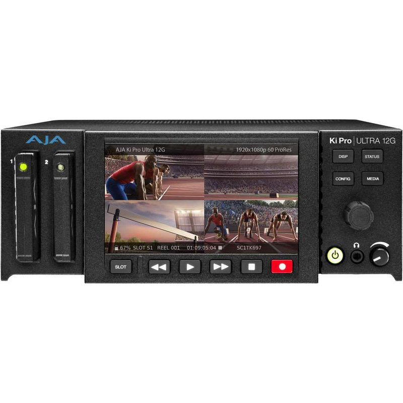 AJA Ki Pro Ultra 12G Multi-channel Apple ProRes Recorder - KI-PRO-ULT-12G