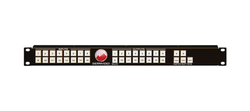 Sierra Video RCP-1616 Remote Panel for 1616HD-3G