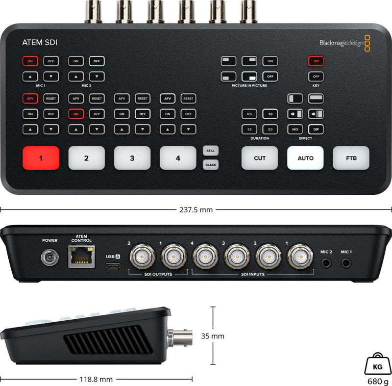 Blackmagic Design ATEM SDI Live Production Switcher - SWATEMMXEP