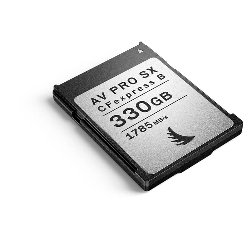 Angelbird 330GB AV PRO CFexpress SX CFexpress 2.0 TYPE B Memory Card - AB-AVP330CFXBSX