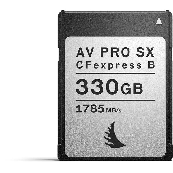 Angelbird 330GB AV PRO CFexpress SX CFexpress 2.0 TYPE B Memory Card - AB-AVP330CFXBSX