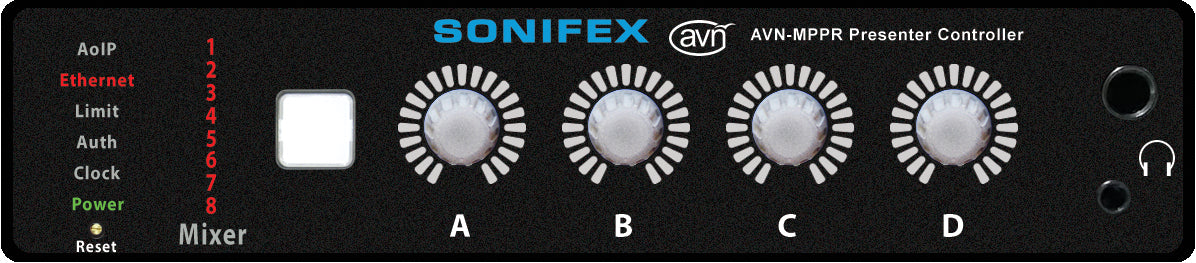 SONIFEX AVN-MPPR 4 Channel Presenter In-Ear Monitoring Remote ...