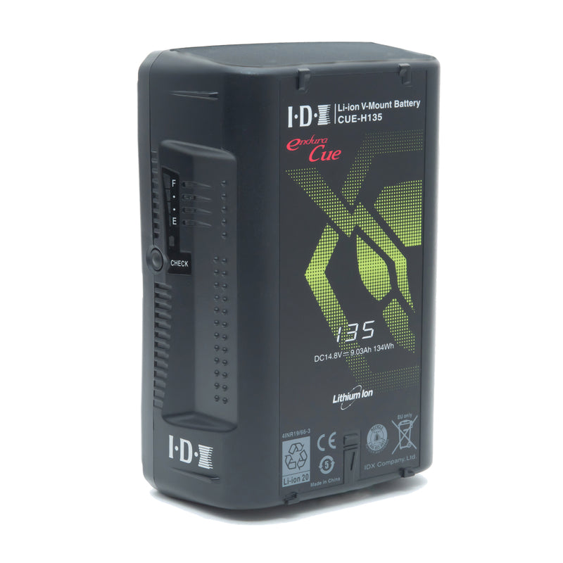 IDX CUE-H135 134Wh High Load Li-ion V-Mount Battery with 1x D-Tap Output