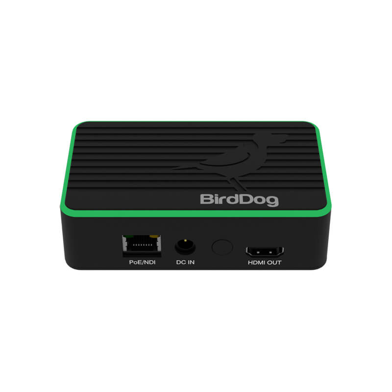 BirdDog FLEXDEC 4K Full NDI Decoder with Tally Comms PTZ Control and PoE - BD-FLEXDEC