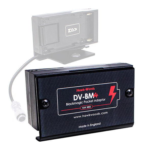 Hawk-Woods DV-BM4 Blackmagic Pocket Cinema Camera 4K Power Adaptor