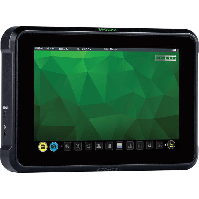 Atomos SHINOBI 7 4K HDMI/SDI HDR Photo & Video Monitor - AO-ATOMSHB002