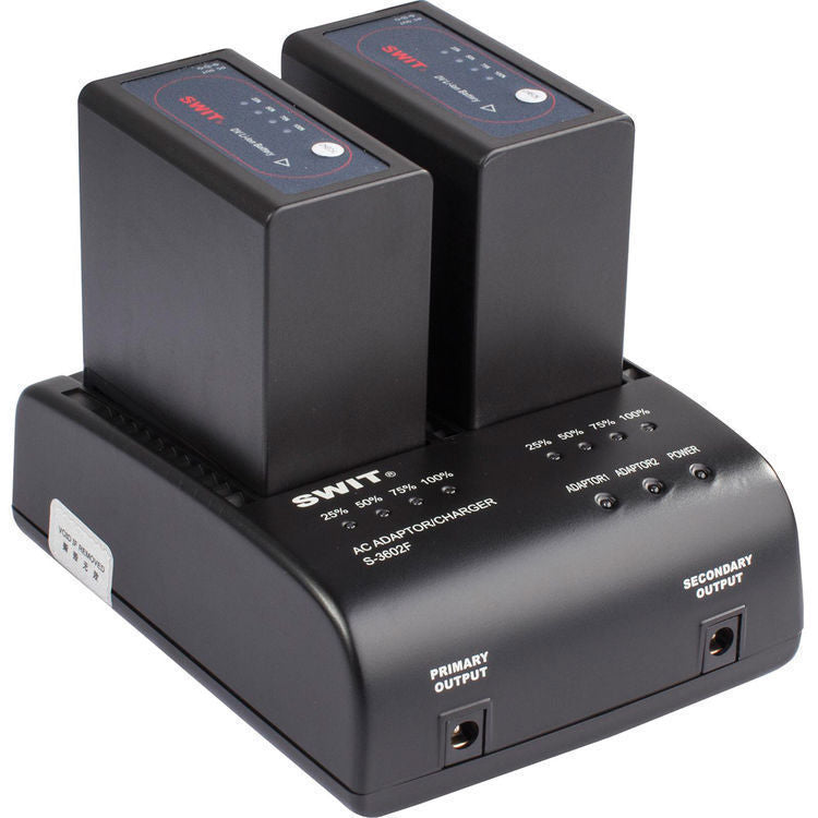 SWIT S-8972  47Wh/6.6Ah NP-F-type (Sony L-series)  DV battery with DC-pole in/output, NP-F mount