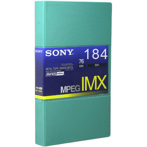 Sony BCT-184MXL MPEG IMX Video Cassette (NEW 2 AVAILABLE)