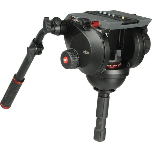 Manfrotto 509 Fluid Video Head with 100mm Half Ball - 509HD