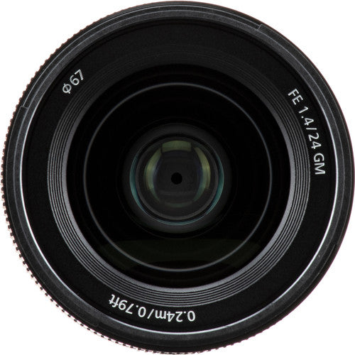 Sony 24mm F1.4 GM Wide Angle Master Prime Lens E-Mount - SEL24F14GM.SYX