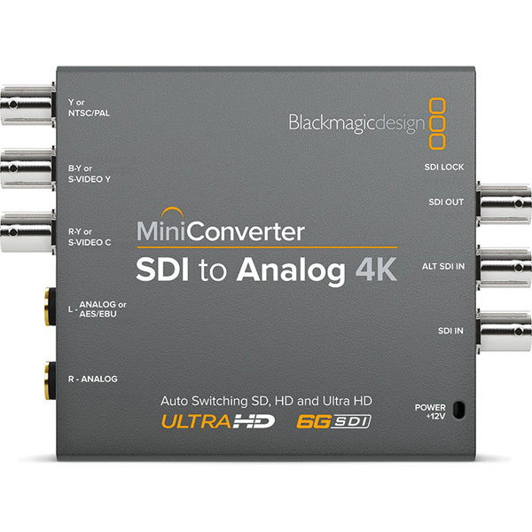 Blackmagic Design Mini Converter SDI to Analog 4K - CONVMASA4K
