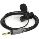 Rode SmartLav+ Lavalier Condenser Microphone for Smartphones with TRRS Connections - RODESMARTLAV+