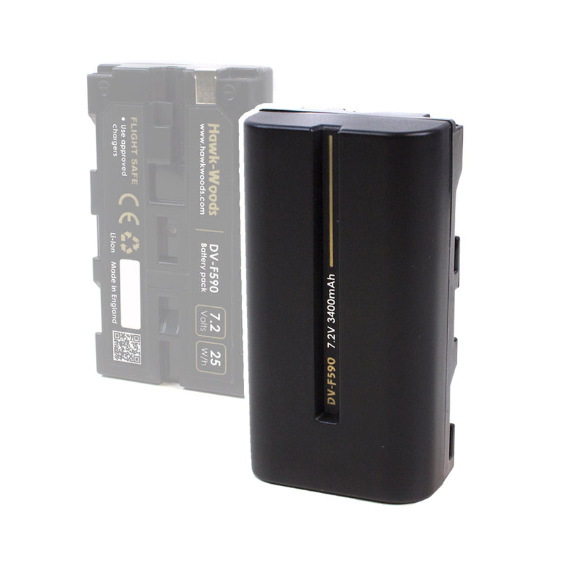 Hawk-Woods DV-F590 Sony NPF (L-Series) 7.2v 3400mAh Battery