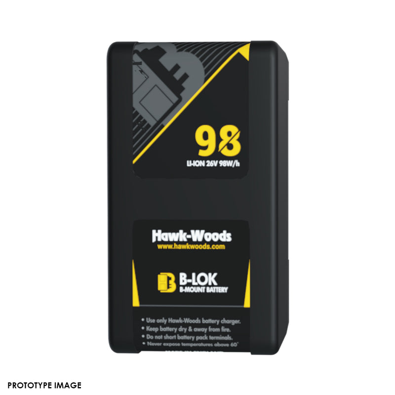 Hawk-Woods BL-98 B-Lok 98Wh Li-Ion 26v Battery