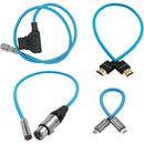 Kondor Blue Blackmagic Pocket 4K & 6K Pro and G2 Camera Cable Pack - KONBMPCCCpack