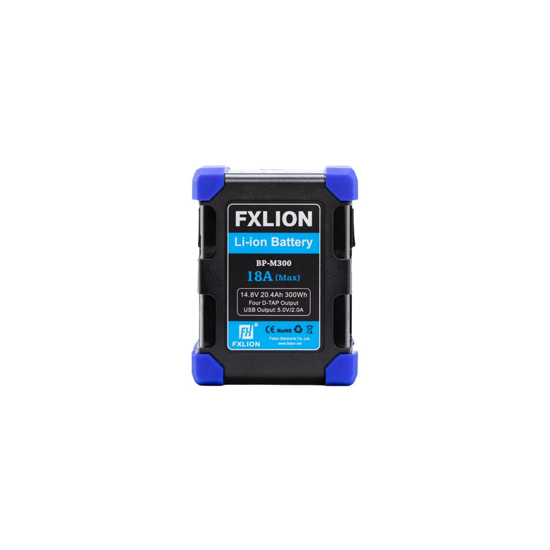 FXLION BP-M300 High Power Square Battery 14.8V / 300Wh V-Mount Battery (FX LION)
