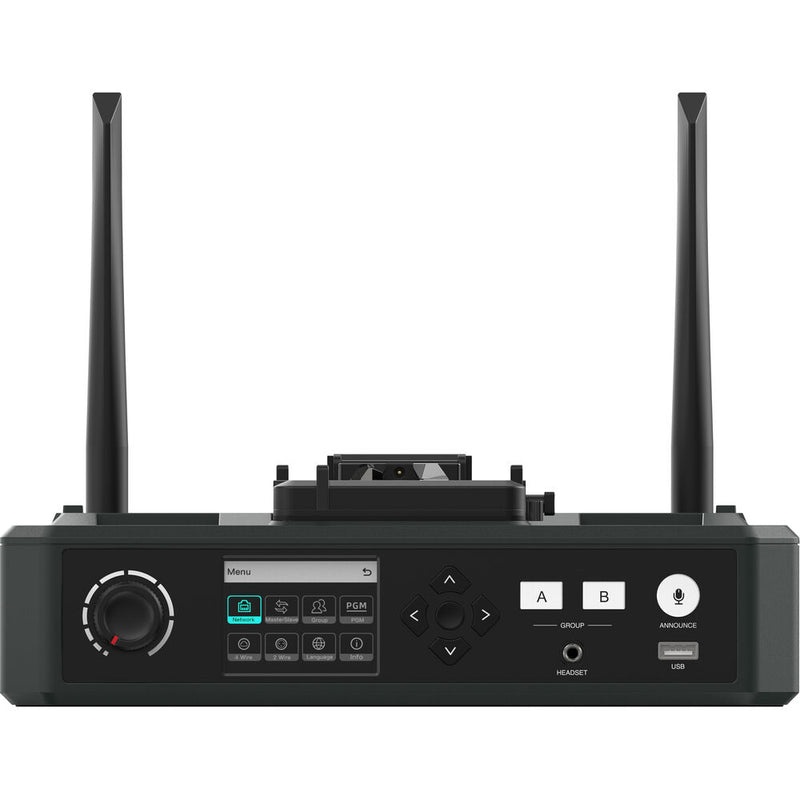 HOLLYLAND SOLIDCOM C1 Full Duplex Wireless Intercom Headsets System with 8 Headsets and Hub Station - HL-SOL-C1-8S-MM