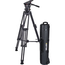 Miller 3808 CiNX 3 HDC 1 Stage Alloy Tripod System - MIL-3808
