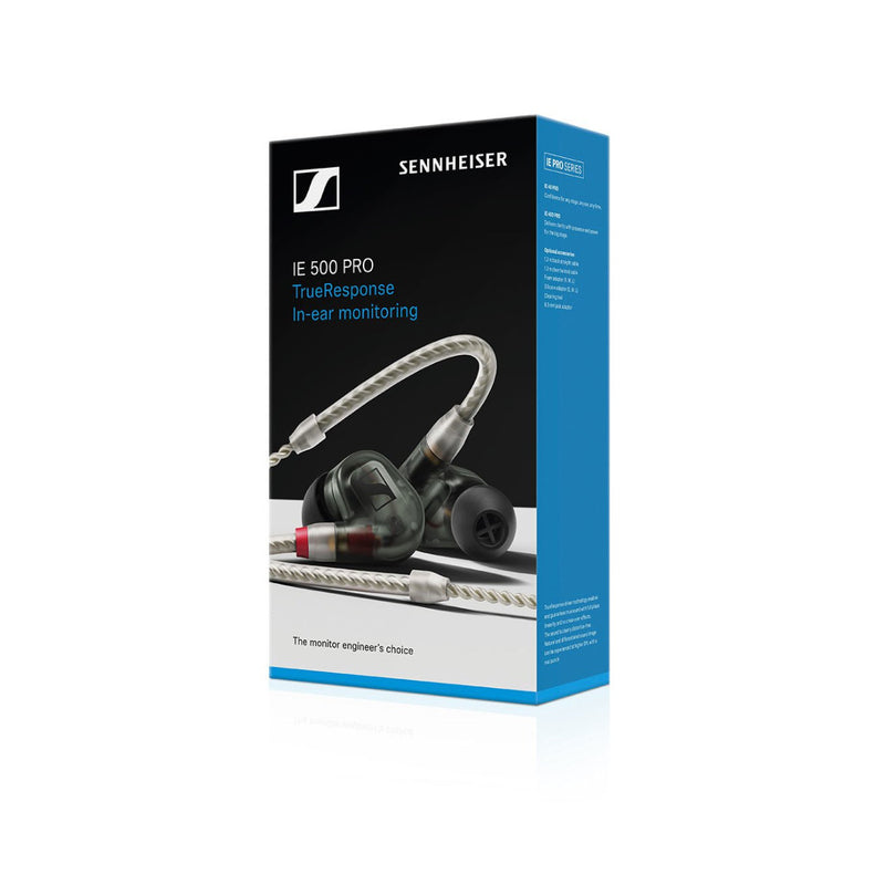 Sennheiser IE 500 PRO SMOKY BLACK Dynamic In-Ear Monitoring Headphones - 507479