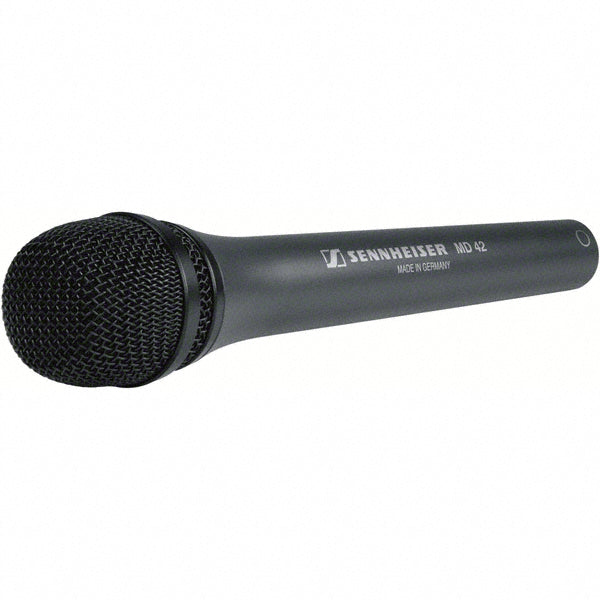 Sennheiser MD 42 ENG Omni Directional Reporter Microphone - 005173 3D Broadcast