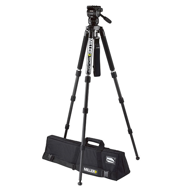 Miller 3714 CX2 Solo-Q 75 3 Stage Carbon Fibre Tripod Kit