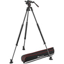 Manfrotto Nitrotech 612 series with 635 Fast Single Leg Carbon Tripod - MVK612SNGFC