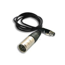 Hawk-Woods LA-55A XLR 4-pin (M) - Mini XLR 4-pin (F) 75cm