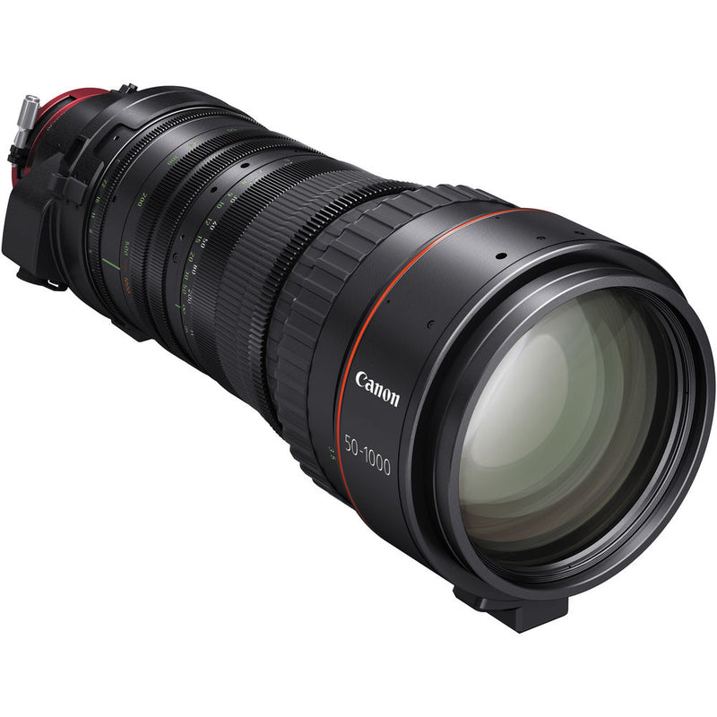 Canon CN20x50 IAS H / P1 50-1000mm PL-MOUNT 4K Ultra-Telephoto Cine-Servo Lens