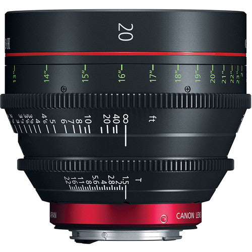 Canon CN-E 20mm T1.5 L F Compact Cine Prime Lens - 3174C003