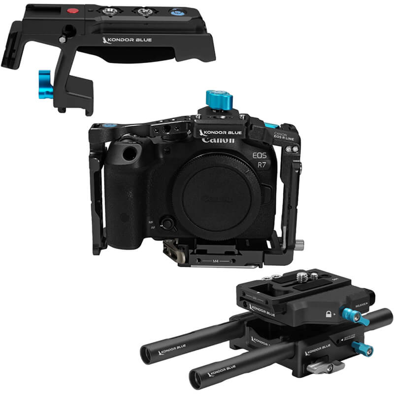 Kondor Blue Canon R7 Arca Base Rig MKII | 3D Broadcast