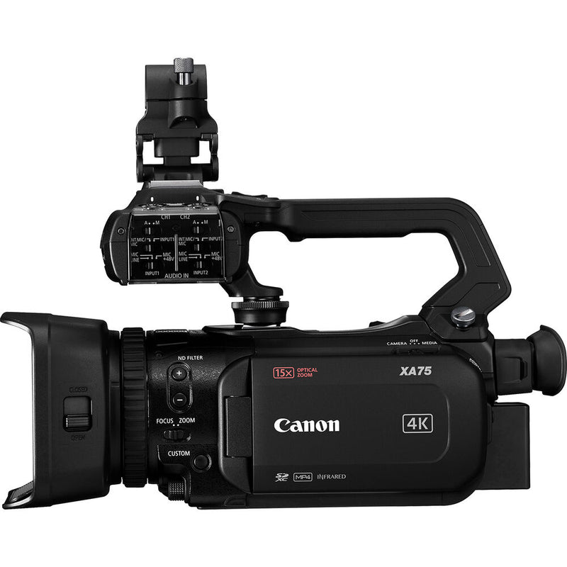 Canon XA75 4K CMOS 3G-SDI HDMI Pro Camcorder - 5735C005