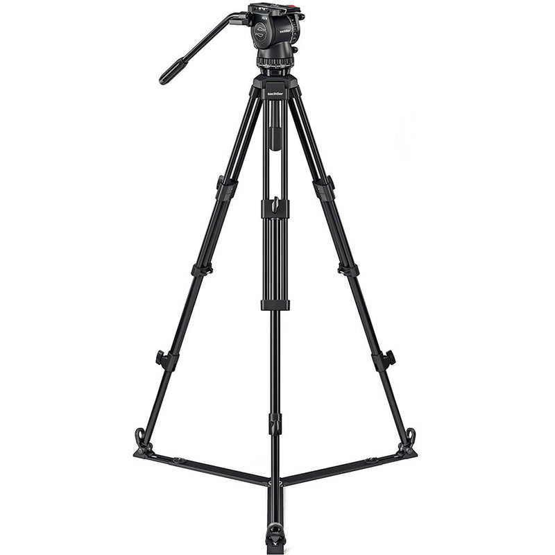 Sachtler System FSB 8 Mk II Sideload with Tripod 75/2 AL Ground Spreader and Bag - 0771AM