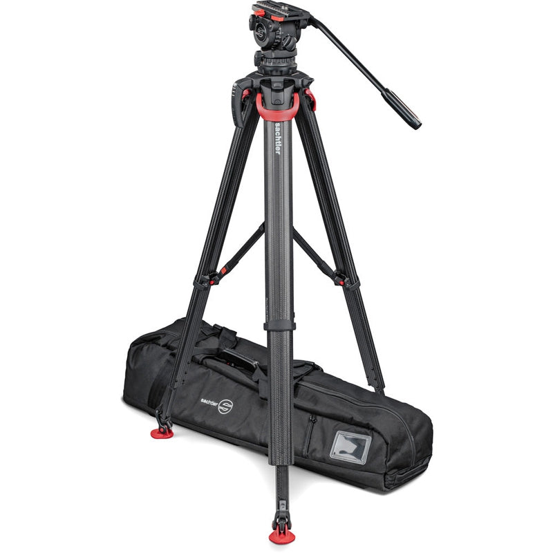 Sachtler 1910FTMS Cine 7+7 flowtech 100 Carbon Fibre Tripod System